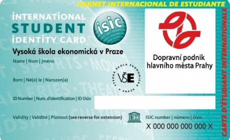 Akceptace průkazu ISIC v MHD / ISIC card in public transport